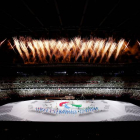 Un momento de la ceremonia de inauguración de los Juegos Paralímpicos en el estadio Olímpico de Tokio. ISRAEL GARDYN MARTIN
