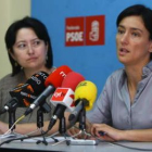 Ángela Marqués y Belén Fernández, durante la presentación de 6-12.