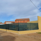 Imagen del punto limpio de Pobladura de Pelayo García, terminada la primera fase de las obras. MS