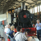 Una de las locomotras del PV del Museo de la Energía. L. DE LA MATA