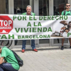 Manifestación de la PAH.