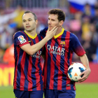 Messi e Iniesta amargaron la noche del domingo al Real Madrid.