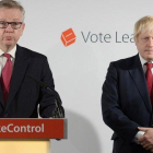 Michael Gove (izquierda) y Boris Johnson, en una imagen de archivo.