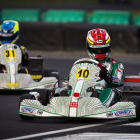 El piloto leonés suma otro éxito para su palmarés en el karting. DL