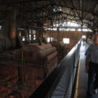 Interior de la Fábrica de la Luz, la parte abierta al público del Museo de la Energía. L. DE LA MATA