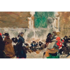 Plaza de Astorga, pintada en 1902-1903 por Joaquín Sorolla. MUSEO SOROLLA