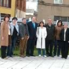 Integrantes de la lista del PP a la alcaldía de La Robla, en compañía de Juan Javier Gándara