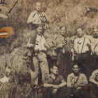 Histórica foto del congreso guerrillero de Ferradillo en 1942. DL