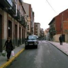 La calle García Prieto en una imagen tomada ayer