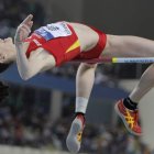 Ruth Beitia, con un salto de 1,92, selló su pase a la final.