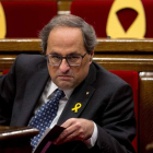 Imagen del presidente de la Generalidad de Cataluña, Quim Torra. QUIQUE GARCÍA