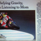 El reportaje de Marc Márquez en 'The New York Times'.