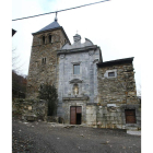 Fachada del monasterio de Montes de Valdueza.