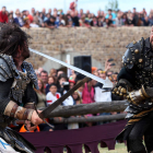 El cortejo de la villa saldrá el sábado de la puerta del mercado a las 18.30 horas. El domingo Don Suero de Quiñones revivirá sus días de mayor gloria con el gran torneo de las Justas del Passo Honroso que arrancará con emoción a las 18.30 horas.