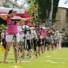 Participantes ayer en el campeonato autonómico. SECUNDINO PÉREZ