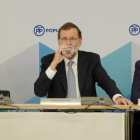Mariano Rajoy presidiendo el Comité Ejecutivo de Partido Popular.