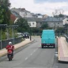 La imagen muestra el barrio de la Estación de Bembibre
