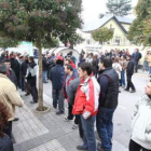 Manifestación minera en Ponferrada.