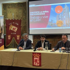 Un momento del acto convocado por el Ildefe en Madrid. DL