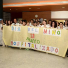 Concentración en el hall del Hospital para celebrar el Día del Niño Hospitalizado