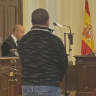 El acusado, durante su interrogatorio ayer en la Audiencia. MAZ