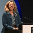 La vicepresidenta económica Nadia Calviño, en un acto celebrado esta semana. MIGUEL A. MOLINA