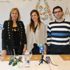 Sagrario González, Laura Galindo y José Luis de la Iglesia.