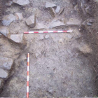 Restos de los hallazgos encontrados en las excavaciones arqueológicas en los castros.