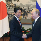 Los presidentes de China y Rusia Xi Jinping y Vladimir Putin.