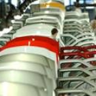 Cadena de montaje del sector automovilistico, uno de los que más hace perder fuerza al ladrillo