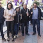 UGT y CCOO presentaron los actos. FERNANDO