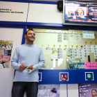 Kike atiende a los medios tras conocerse el quinto premio.