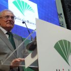 El presidente de Unicaja Banco, Manuel Azuaga. SERGIO BARRENECHEA