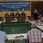 Un momento de la jornada de clausura de los cursos