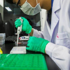 Un laboratorio especializado en terapias génicas, en la población china de Nanjing.