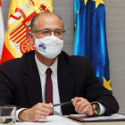 El presidente de la Fundación Villalar, Luis Fuentes. R. GARCÍA