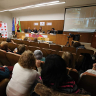 La actividad se celebró en el salón de actos del Campus. ANA F. BARREDO