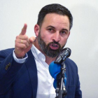 El líder de Vox, Santiago Abascal.