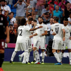 El Real Madrid se hizo con el Trofeo Santiago Bernabéu tras superar al Milan por 3-1. ALVARADO