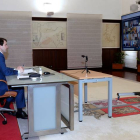 El presidente de la Junta de Castilla y León, Alfonso Fernández Mañueco, participa este domingo en la reunión por videoconferencia con Pedro Sánchez. NACHO GALLEGO
