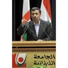 El presidente iraní, Mahmud Ahmadineyad.