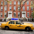 Un taxi en Nueva York.