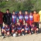 Formación de la Peña Barcelonista en la 1.ª División Provincial Alevín