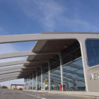 Imagen del exterior del aeródromo leonés ubicado en La Virgen del Camino.