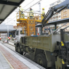 Los operarios se afanan estos últimos días por rematar las obras de la estación provisional del AVE.