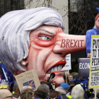 Manifestación en Londres pidiendo un segundo referéndum del brexit.