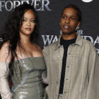 Rihanna y su nonio, A$AP Rocky van a ser padres por segunda vez. EFE/EPA/CAROLINE BREHMAN