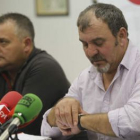 Manuel López, en una momento de la rueda de prensa.
