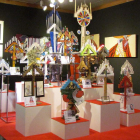 Los ramos leoneses en la Galería de Arte de El Corte Inglés.