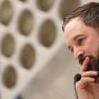 El presidente de Vox, Santiago Abascal.